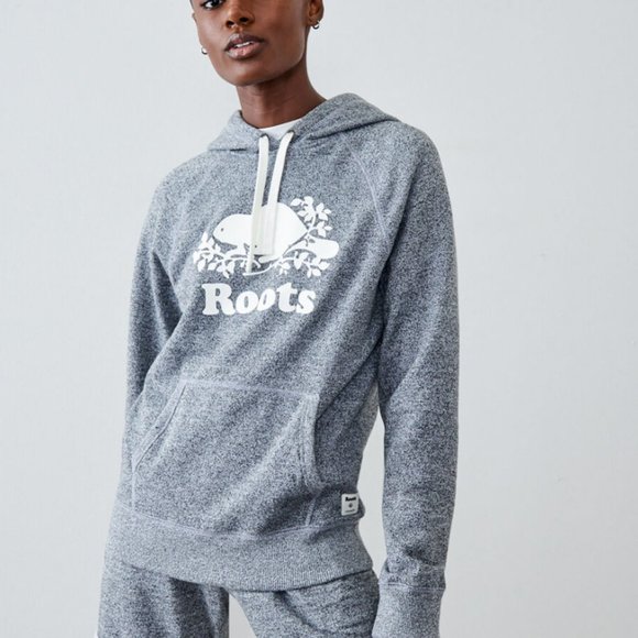 Roots | Salt and Pepper Original Kanga Hoodie - Picture 3 of 10